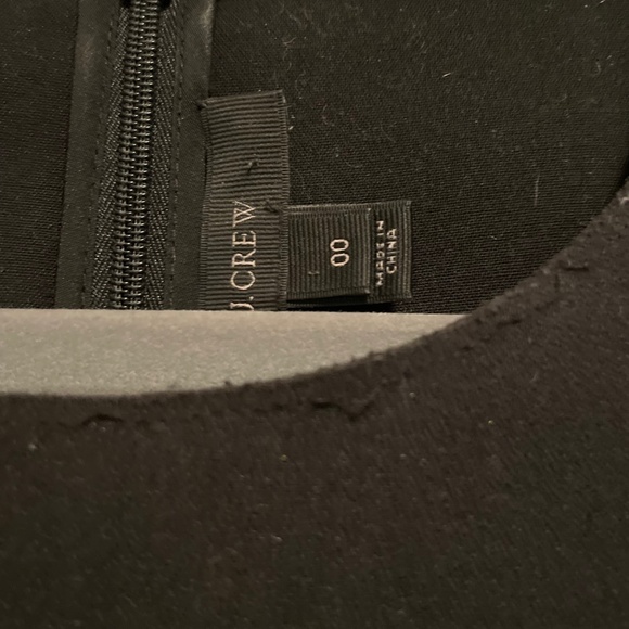 J. Crew Black Scalloped Mini Dress - Picture 5 of 5